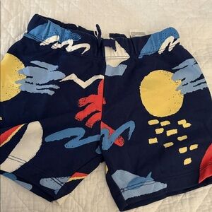 H&M Colorful Graphic Casual Shorts